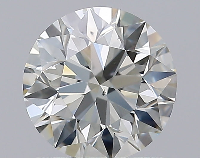 1.0 Carat Round Natural Diamond with  Cut Diamond in 14KT  view 1
