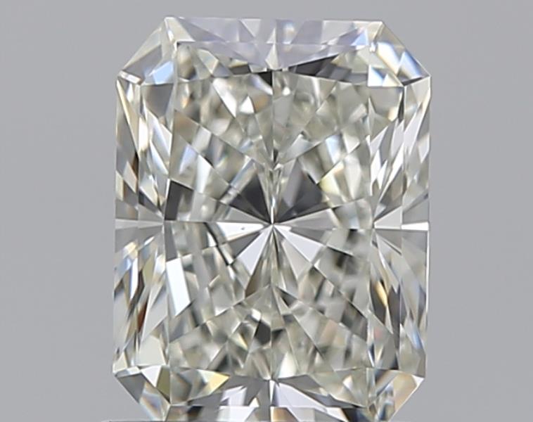 0.96 Carat Radiant Natural Diamond with  Cut Diamond in 14KT  view 1
