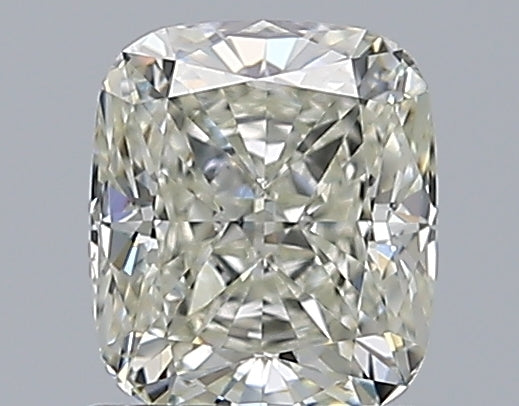 1.02 Carat Cushion Natural Diamond with  Cut Diamond in 14KT  view 1
