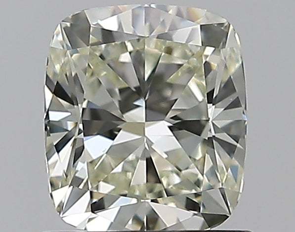 1.0 Carat Cushion Natural Diamond with  Cut Diamond in 14KT  view 1

