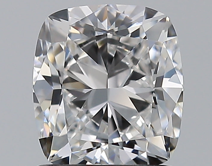 1.51 Carat Cushion Natural Diamond with  Cut Diamond in 14KT  view 1
