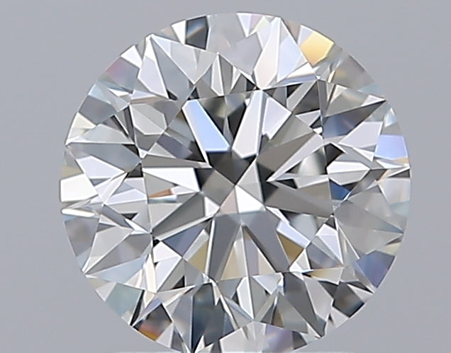 1.62 Carat Round Natural Diamond with  Cut Diamond in 14KT  view 1
