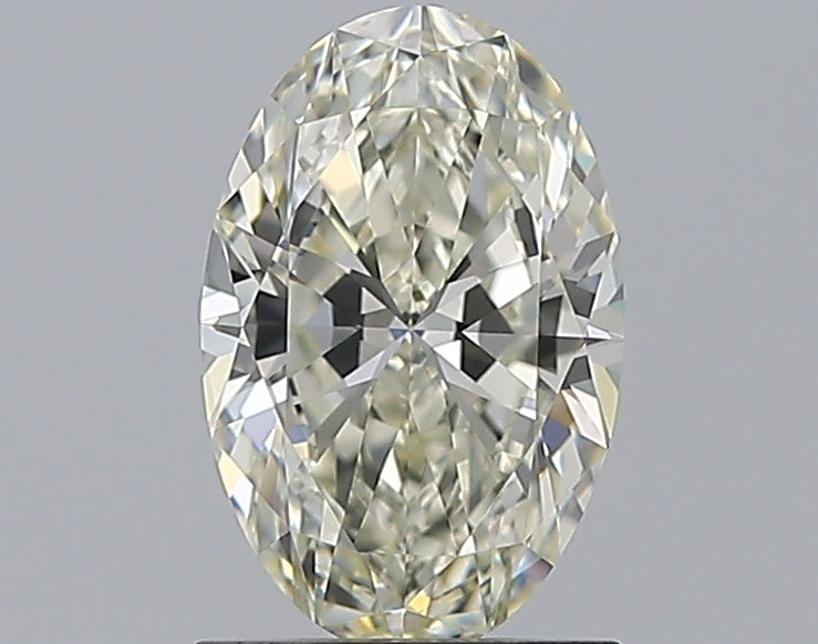 1.2 Carat Oval Natural Diamond with  Cut Diamond in 14KT  view 1

