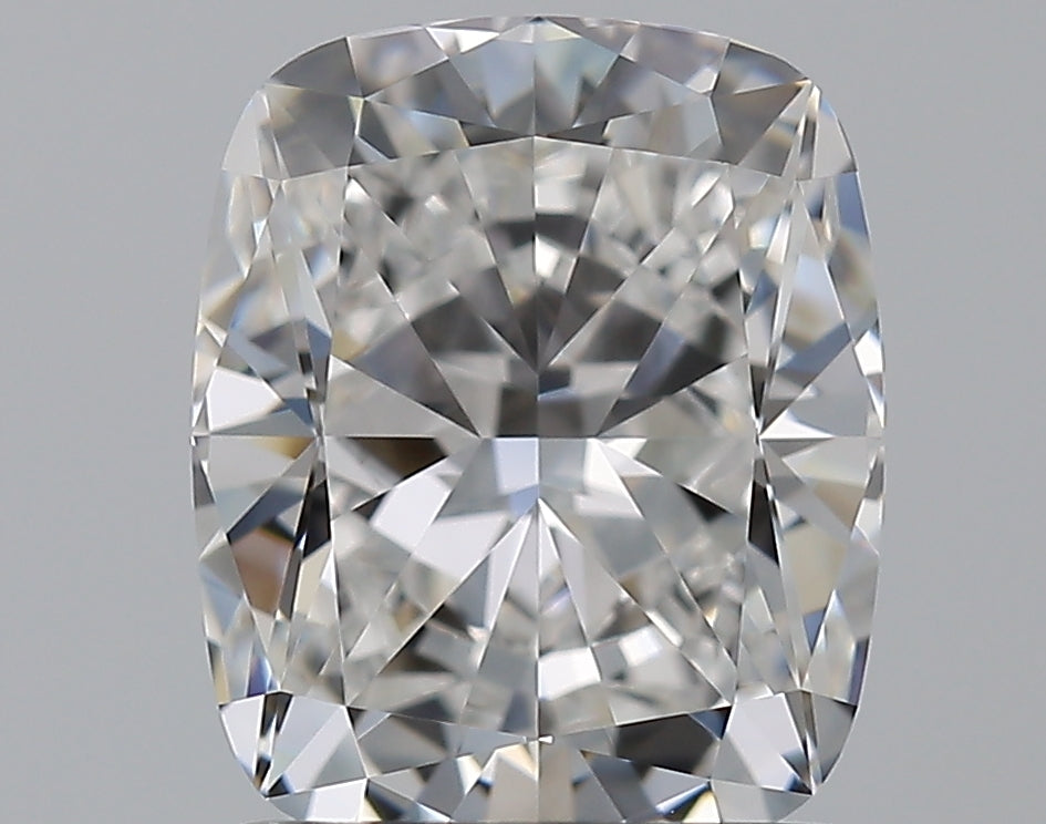1.56 Carat Cushion Natural Diamond with  Cut Diamond in 14KT  view 1

