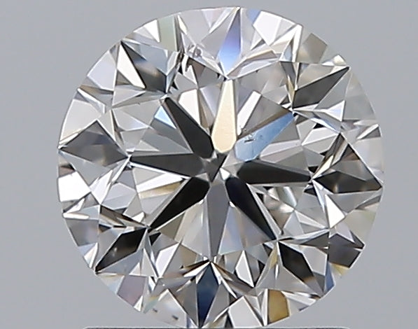 1.5 Carat Round Natural Diamond with  Cut Diamond in 14KT  view 1

