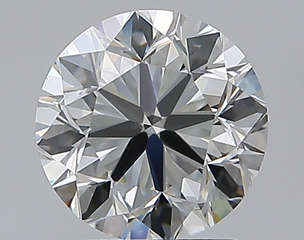 2.0 Carat Round Natural Diamond with  Cut Diamond in 14KT  view 1

