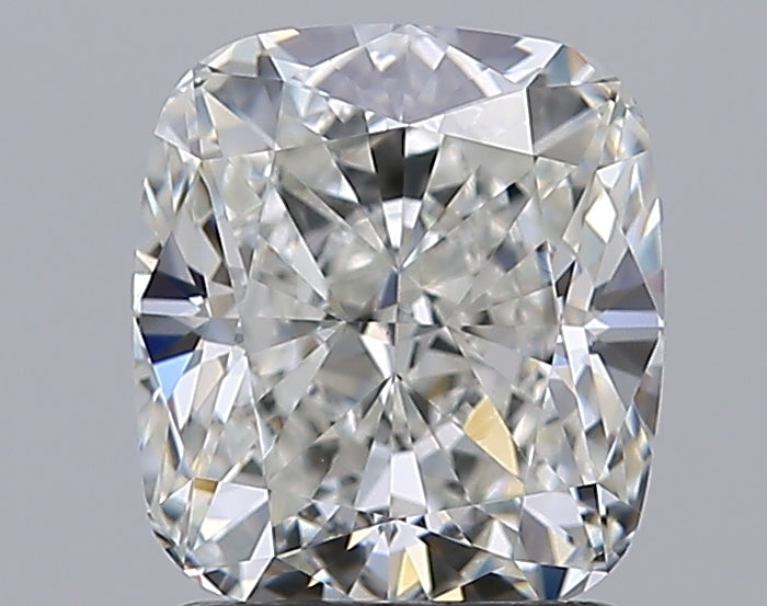 1.92 Carat Cushion Natural Diamond with  Cut Diamond in 14KT  view 1
