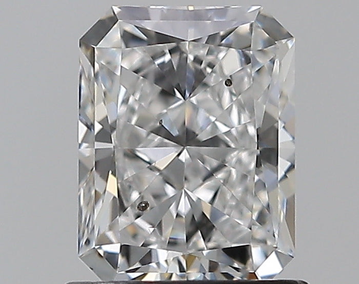1.0 Carat Radiant Natural Diamond with  Cut Diamond in 14KT  view 1
