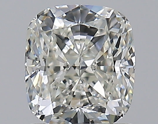 1.2 Carat Cushion Natural Diamond with  Cut Diamond in 14KT  view 1
