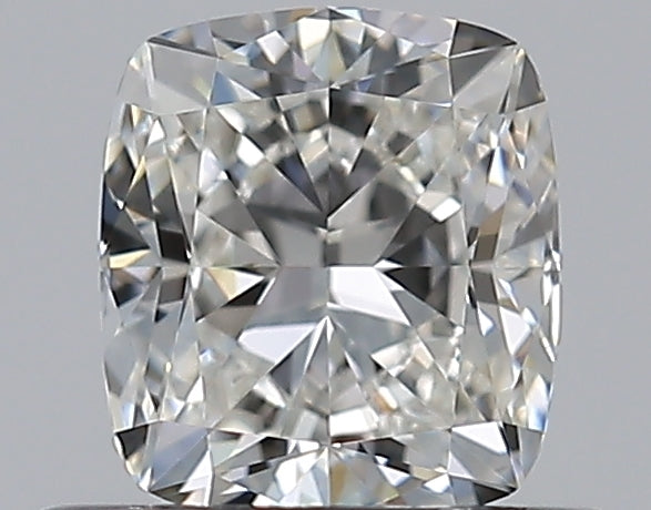 0.59 Carat Cushion Natural Diamond with  Cut Diamond in 14KT  view 1
