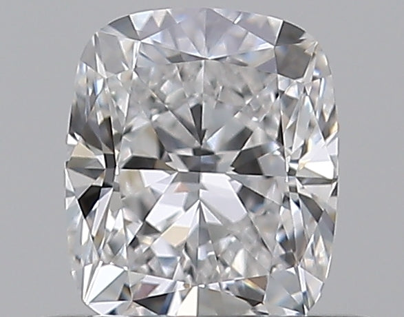0.5 Carat Cushion Natural Diamond with  Cut Diamond in 14KT  view 1
