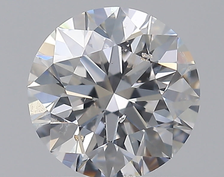 1.0 Carat Round Natural Diamond with  Cut Diamond in 14KT  view 1
