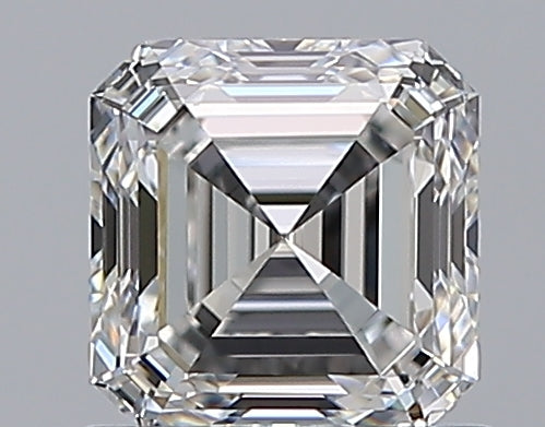 1.0 Carat Emerald Natural Diamond with  Cut Diamond in 14KT  view 1
