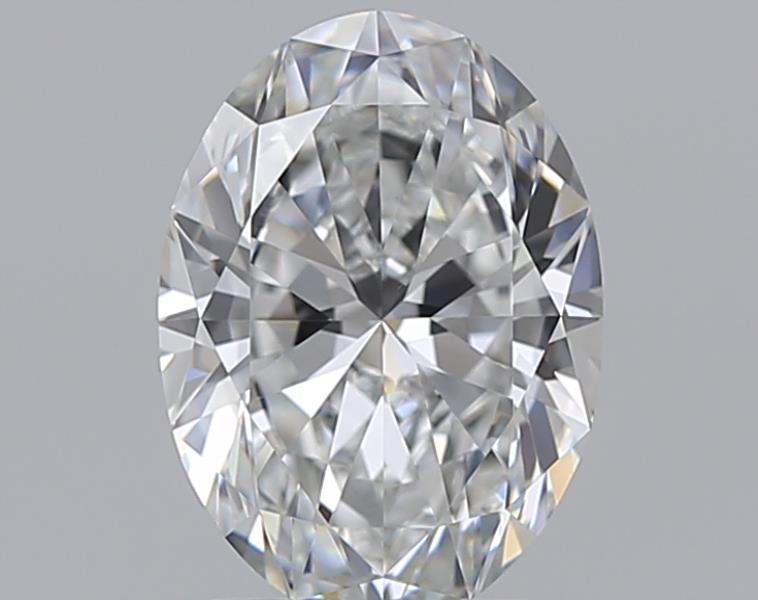 1.7 Carat Oval Natural Diamond with  Cut Diamond in 14KT  view 1
