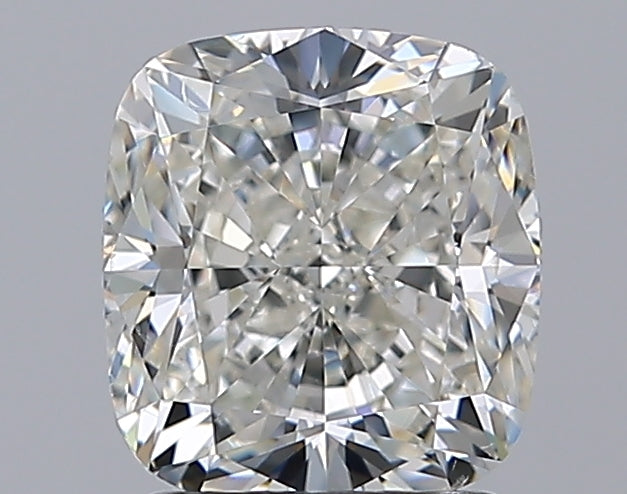 2.01 Carat Cushion Natural Diamond with  Cut Diamond in 14KT  view 1
