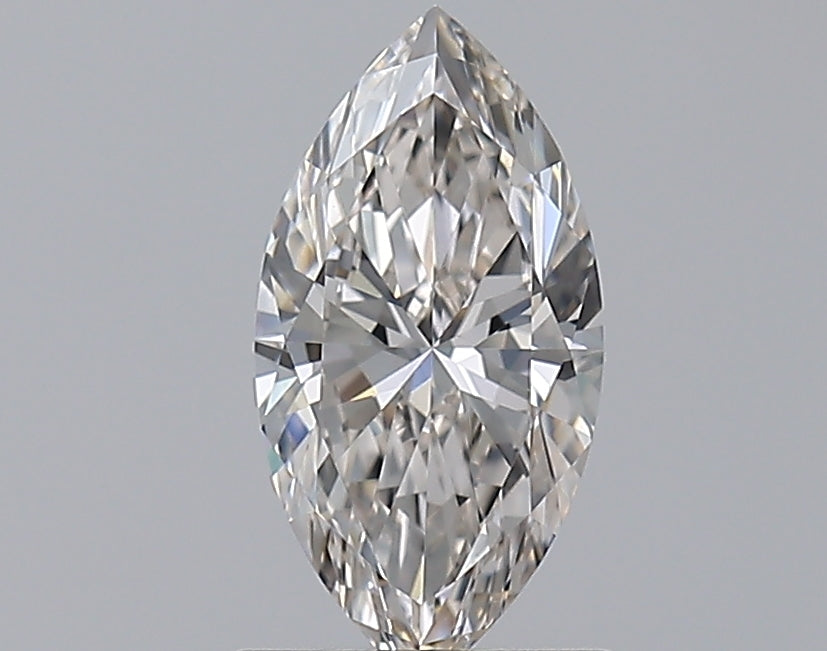 1.0 Carat Marquise Natural Diamond with  Cut Diamond in 14KT  view 1
