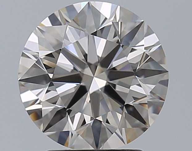 2.35 Carat Round Natural Diamond with  Cut Diamond in 14KT  view 1
