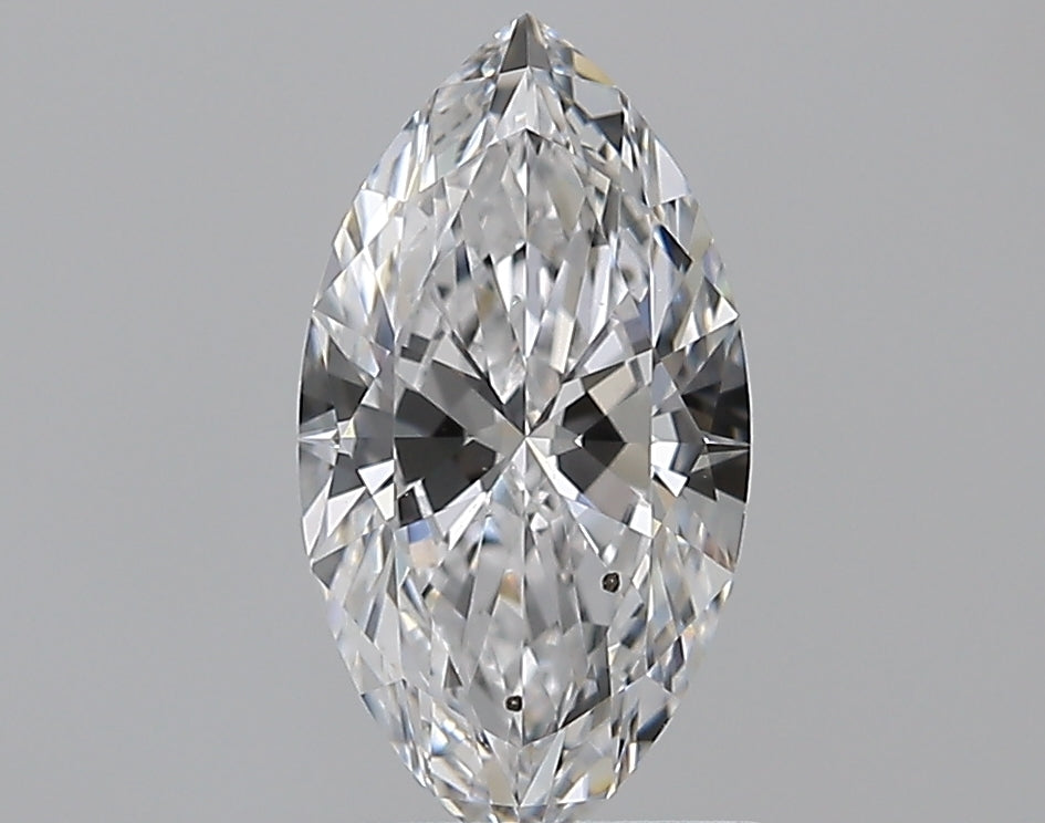 1.03 Carat Marquise Natural Diamond with  Cut Diamond in 14KT  view 1
