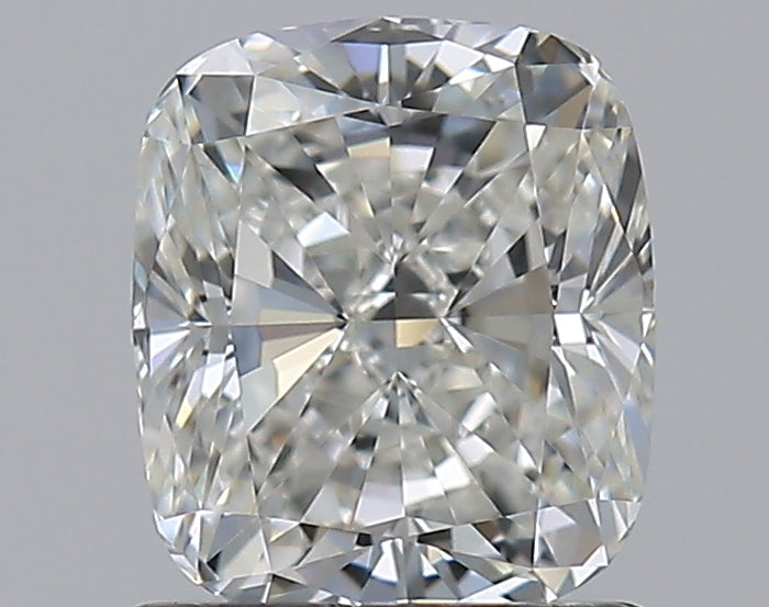1.21 Carat Cushion Natural Diamond with  Cut Diamond in 14KT  view 1
