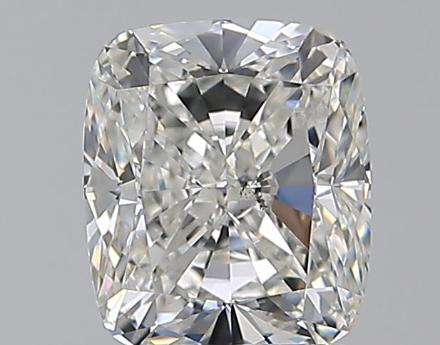 2.01 Carat Cushion Natural Diamond with  Cut Diamond in 14KT  view 1
