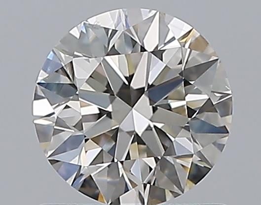 0.9 Carat Round Natural Diamond with  Cut Diamond in 14KT  view 1
