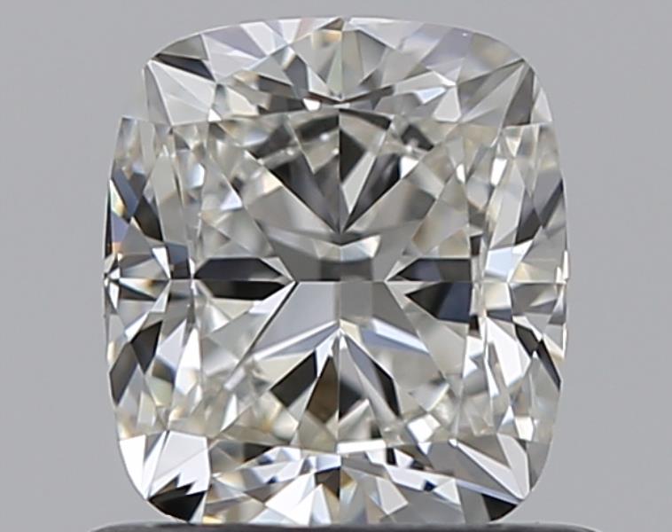 0.76 Carat Cushion Natural Diamond with  Cut Diamond in 14KT  view 1
