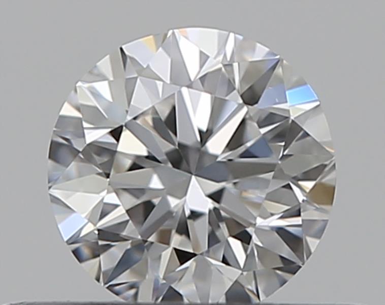 0.3 Carat Round Natural Diamond with  Cut Diamond in 14KT  view 1
