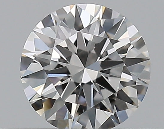 0.3 Carat Round Natural Diamond with  Cut Diamond in 14KT  view 1
