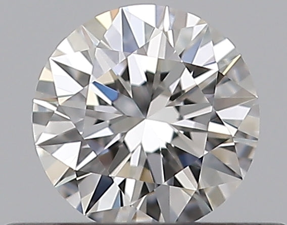 0.3 Carat Round Natural Diamond with  Cut Diamond in 14KT  view 1
