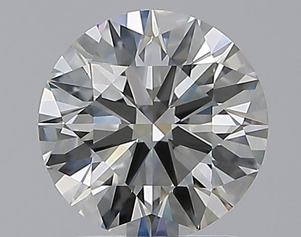 1.7 Carat Round Natural Diamond with  Cut Diamond in 14KT  view 1
