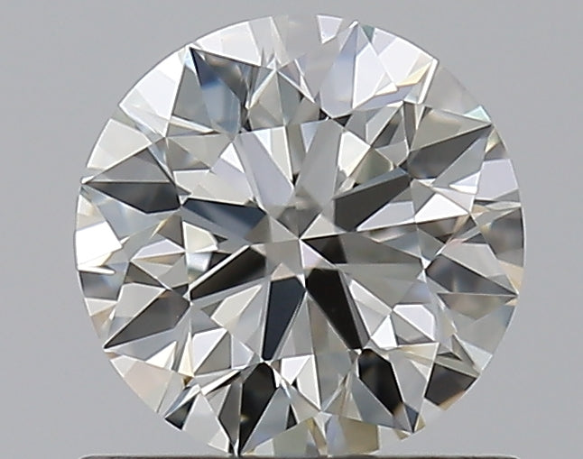 0.77 Carat Round Natural Diamond with  Cut Diamond in 14KT  view 1
