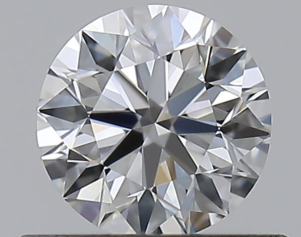 0.5 Carat Round Natural Diamond with  Cut Diamond in 14KT  view 1
