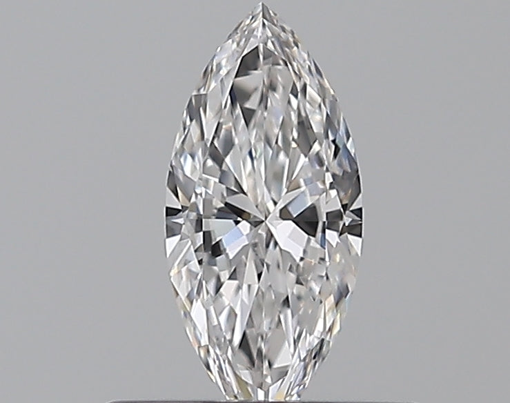 0.31 Carat Marquise Natural Diamond with  Cut Diamond in 14KT  view 1
