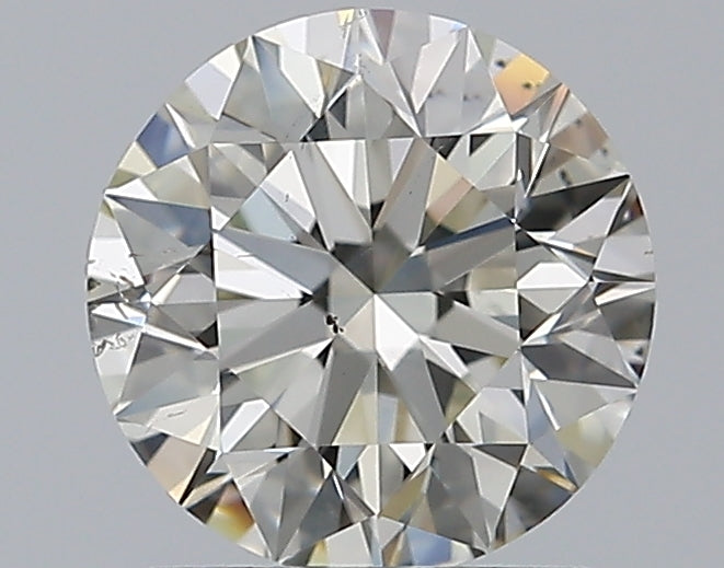 1.2 Carat Round Natural Diamond with  Cut Diamond in 14KT  view 1
