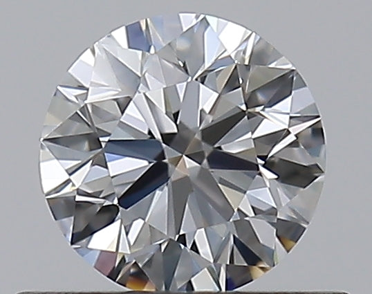 0.46 Carat Round Natural Diamond with  Cut Diamond in 14KT  view 1
