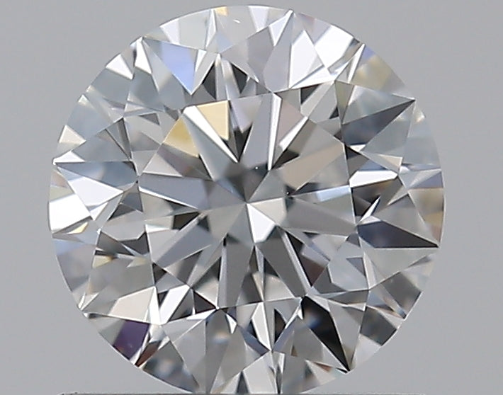0.75 Carat Round Natural Diamond with  Cut Diamond in 14KT  view 1
