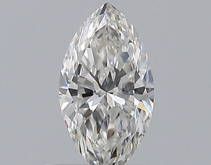 0.31 Carat Marquise Natural Diamond with  Cut Diamond in 14KT  view 1
