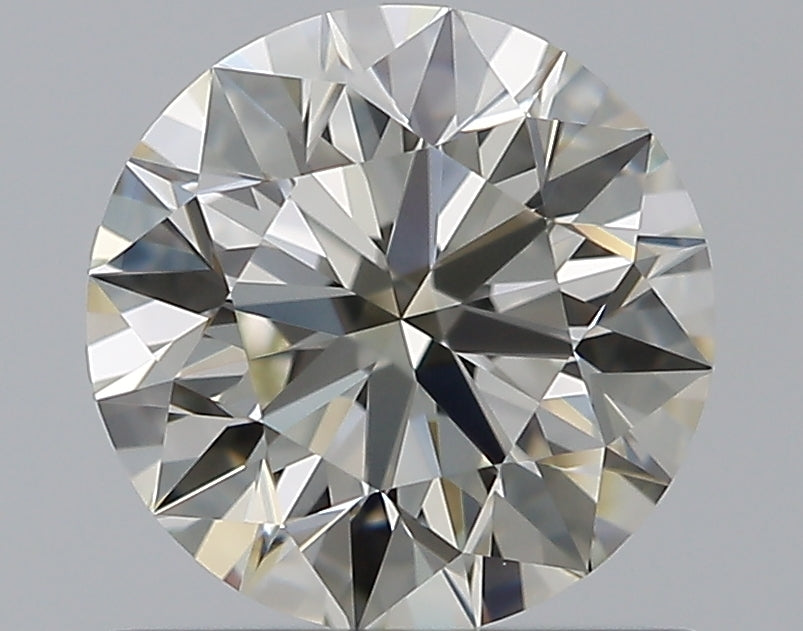 0.91 Carat Round Natural Diamond with  Cut Diamond in 14KT  view 1
