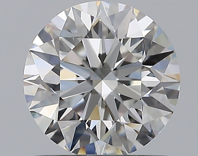 0.9 Carat Round Natural Diamond with  Cut Diamond in 14KT  view 1
