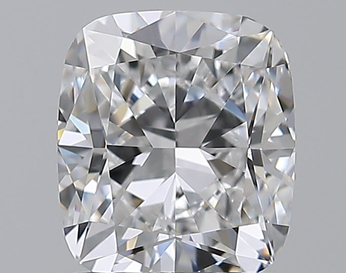 1.3 Carat Cushion Natural Diamond with  Cut Diamond in 14KT  view 1
