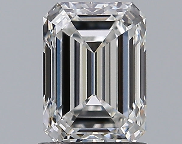 1.3 Carat Emerald Natural Diamond with  Cut Diamond in 14KT  view 1
