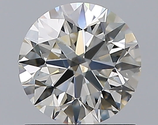 1.0 Carat Round Natural Diamond with  Cut Diamond in 14KT  view 1
