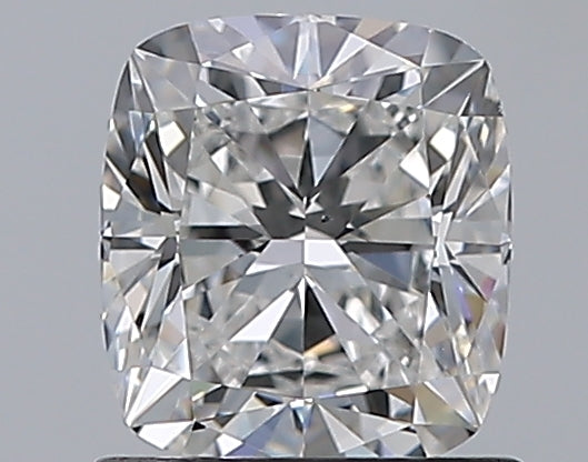 1.05 Carat Cushion Natural Diamond with  Cut Diamond in 14KT  view 1
