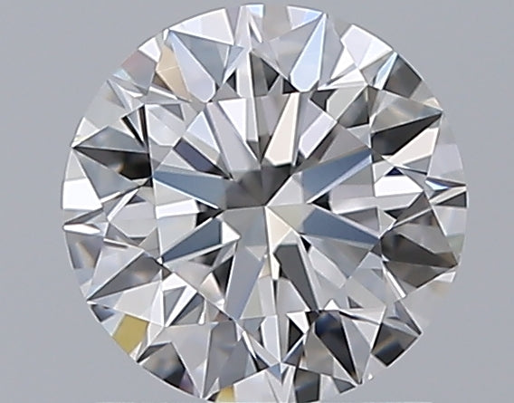 1.21 Carat Round Natural Diamond with  Cut Diamond in 14KT  view 1
