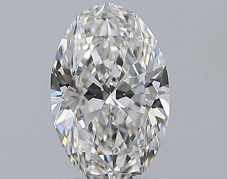 1.2 Carat Oval Natural Diamond with  Cut Diamond in 14KT  view 1
