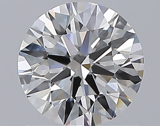 1.01 Carat Round Natural Diamond with  Cut Diamond in 14KT  view 1
