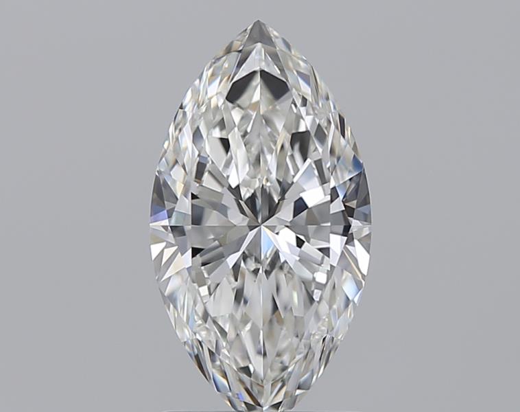 1.21 Carat Marquise Natural Diamond with  Cut Diamond in 14KT  view 1
