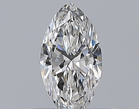 0.3 Carat Marquise Natural Diamond with  Cut Diamond in 14KT  view 1
