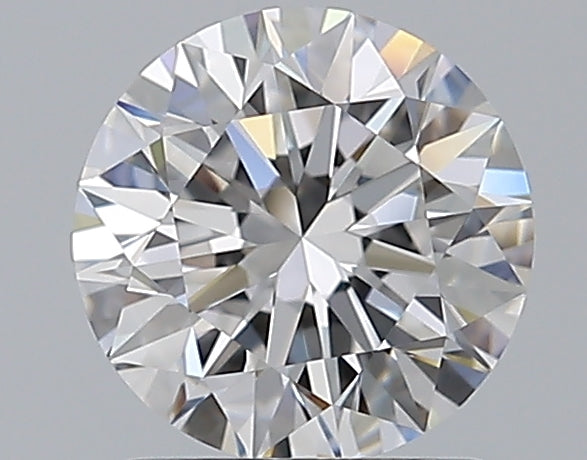 1.29 Carat Round Natural Diamond with  Cut Diamond in 14KT  view 1

