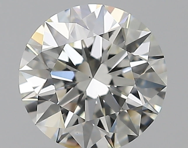 0.96 Carat Round Natural Diamond with  Cut Diamond in 14KT  view 1
